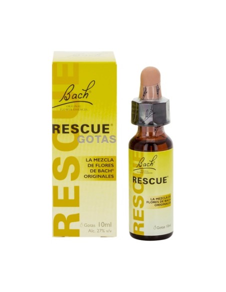 Bach Rescue gotas 10 ml de elixir floral Rescue