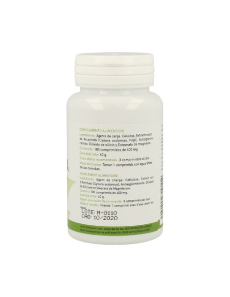 Alcachofa 100 comprimidos Plantapol