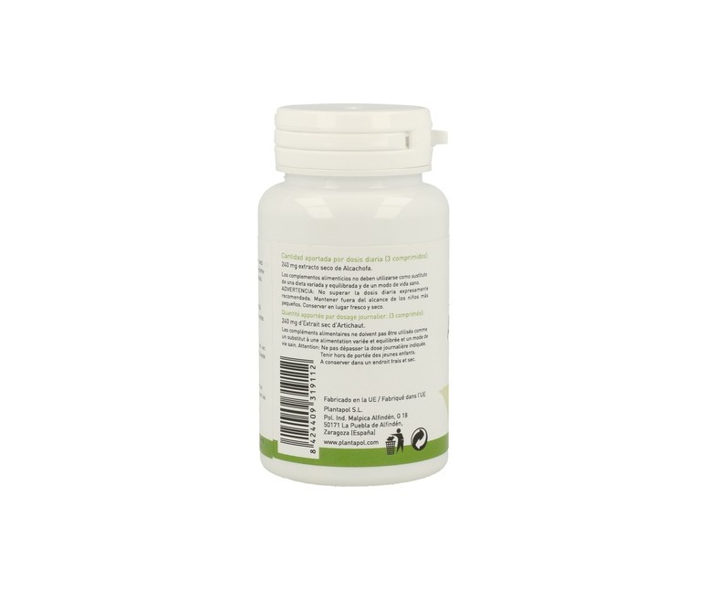 Alcachofa 100 comprimidos Plantapol