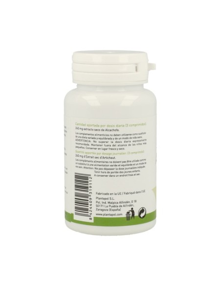 Alcachofa 100 comprimidos Plantapol