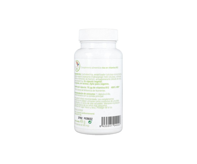 Vitamina B 12 Cápsulas 90 cápsulas Plantis