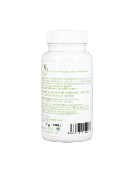 Vitamina B 12 Cápsulas 90 cápsulas Plantis