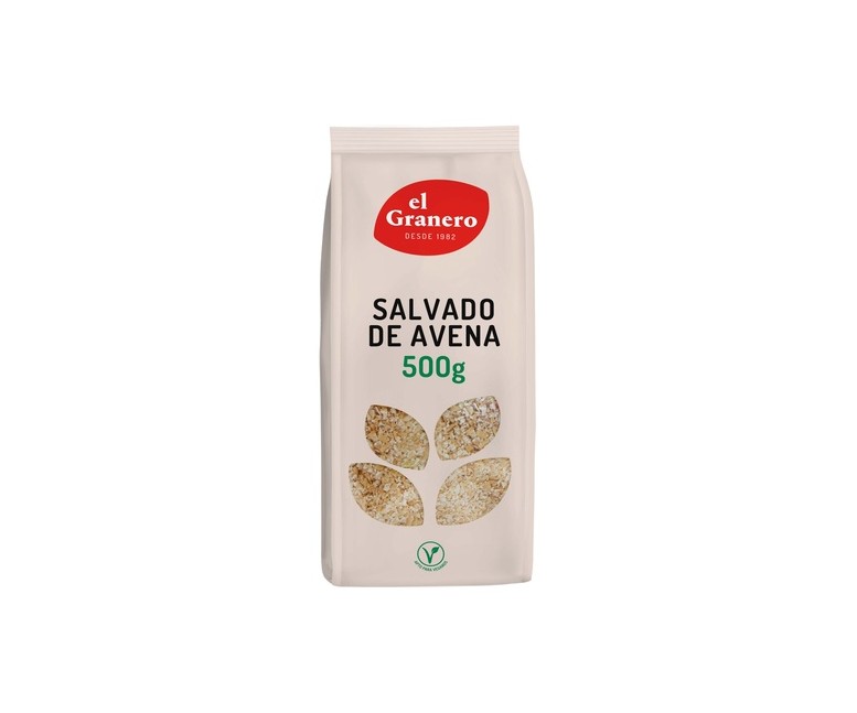 Salvado de Avena 500 g El Granero Integral
