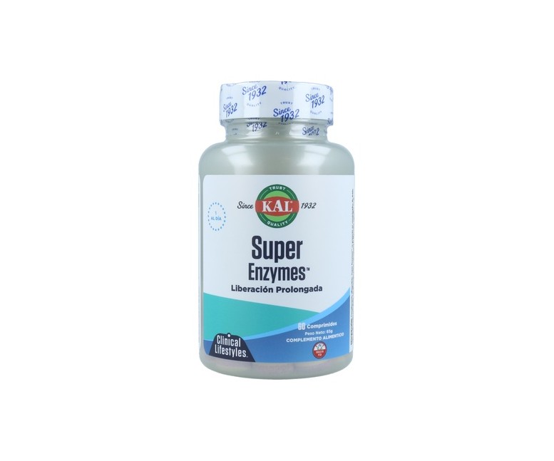 Super Enzymes 60 comprimidos Kal