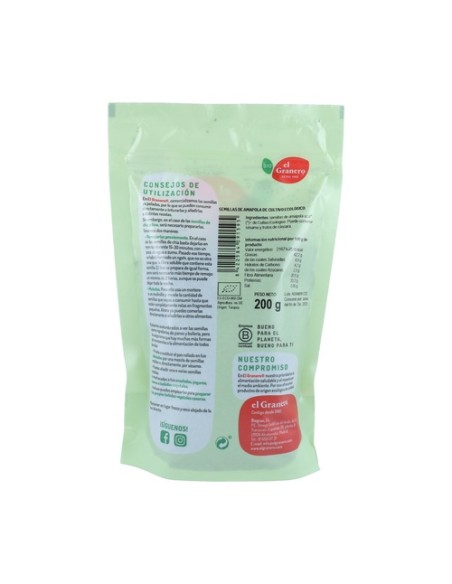 Semillas de amapola Bio 200 g El Granero Integral