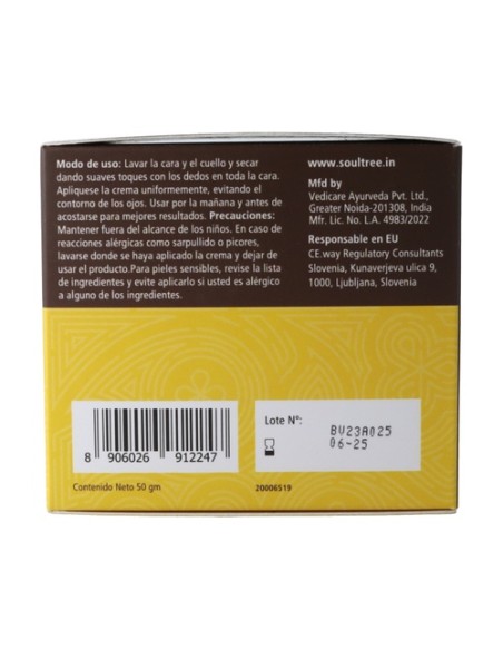 Crema Nutritiva para Pieles Normales y Secas 50 g de crema Soultree