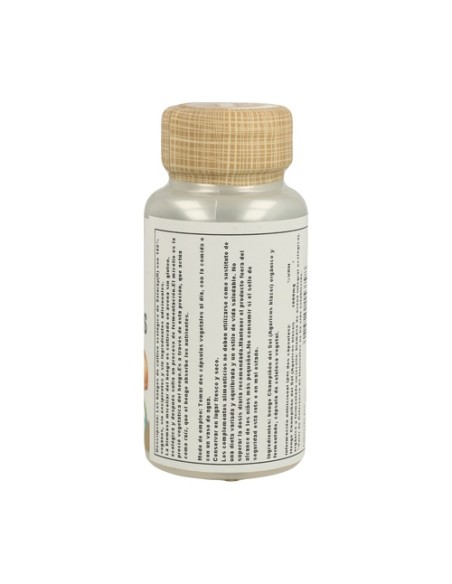 Fermented Royal Agaricus 60 cápsulas vegetales de 500mg Solaray