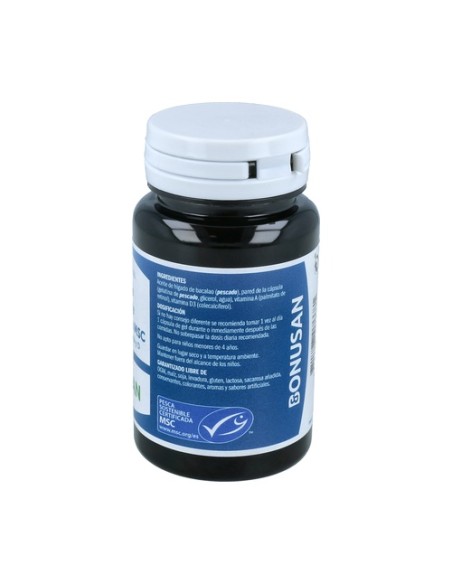 Aceite de Hígado de Pescado Forte MSC 120 cápsulas Bonusan