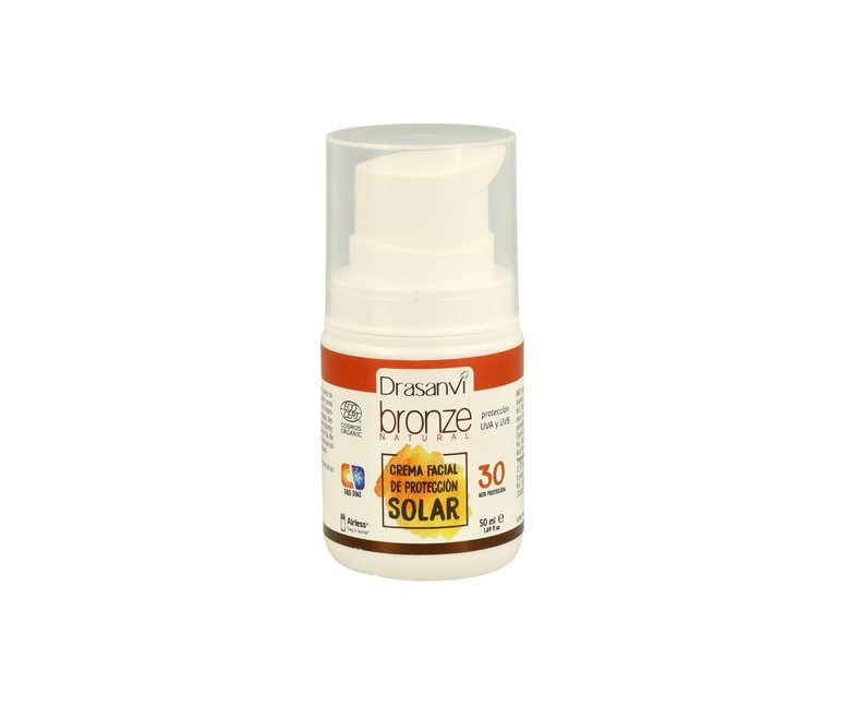 Crema Solar Protección SPF30 Ecocert 50 ml Drasanvi