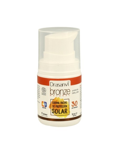 Crema Solar Protección SPF30 Ecocert 50 ml Drasanvi