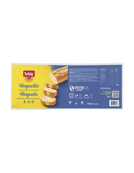 Baguette sin gluten 350 g Schär