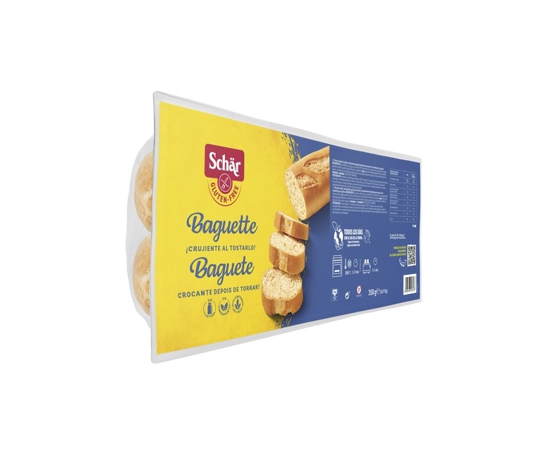 Baguette sin gluten 350 g Schär