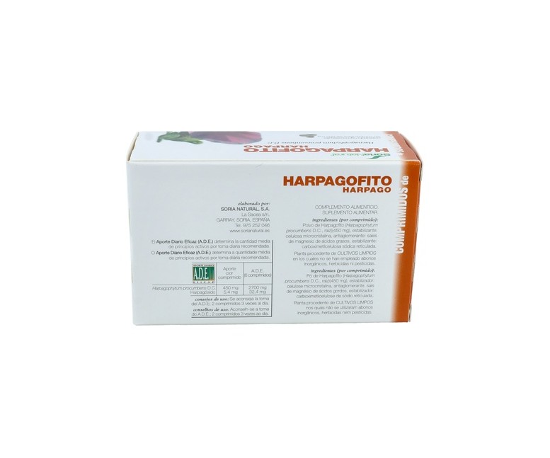 Harpagofito 60 comprimidos (600mg) Soria Natural