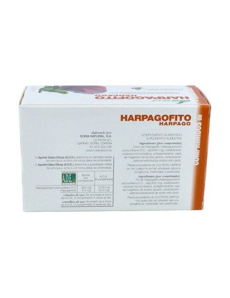 Harpagofito 60 comprimidos (600mg) Soria Natural