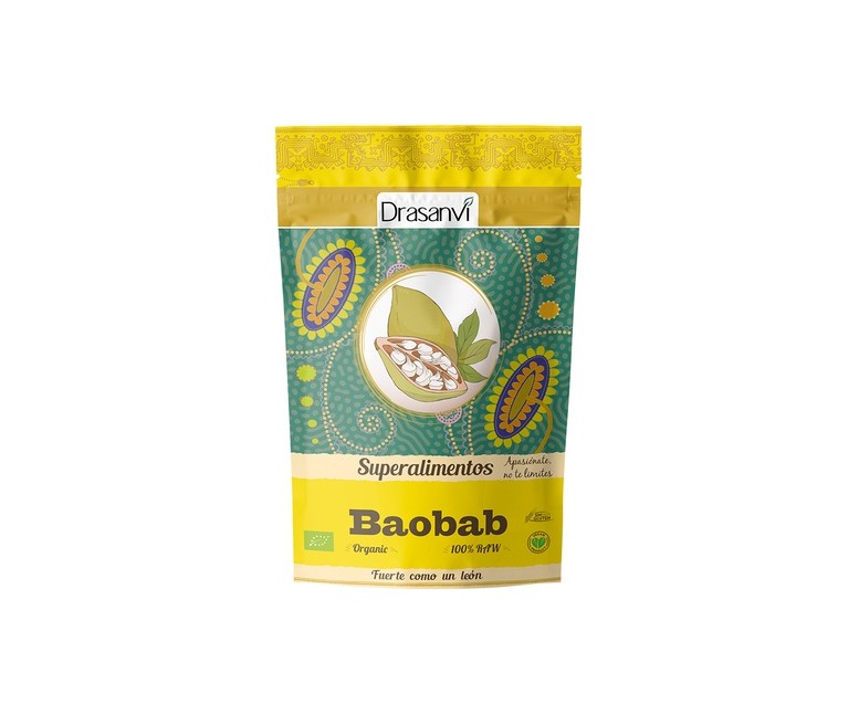 Superalimentos baobab doypack 125 g de polvo (Cítricos) Drasanvi