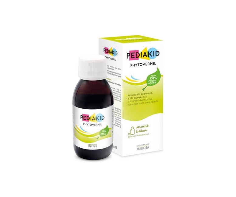 Phytovermil parásitos intestinales 125 ml (Frutos rojos) Ineldea