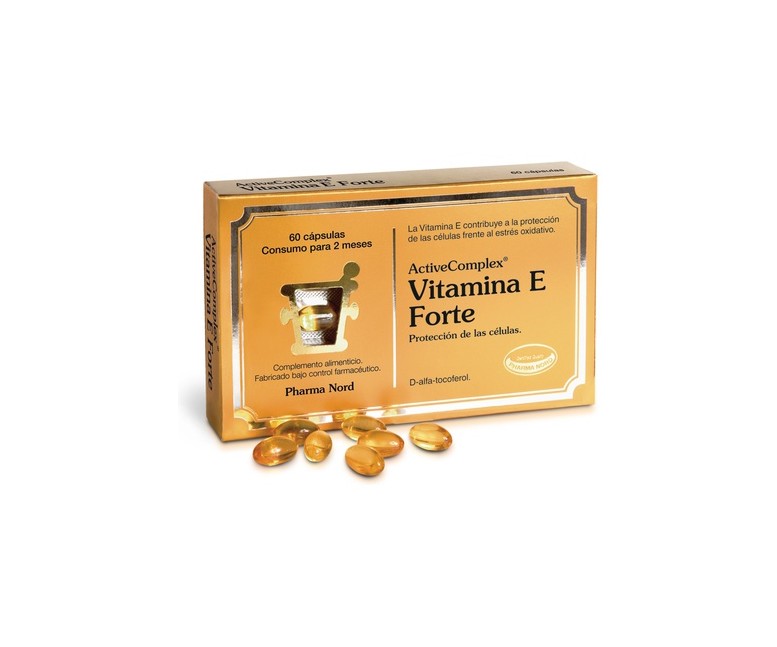 Activecomplex Vitamina E Forte 60 cápsulas Pharma Nord