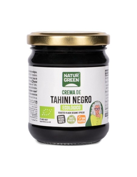 Tahín negro Bio 180 g de crema NaturGreen