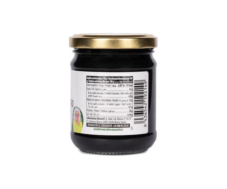 Tahín negro Bio 180 g de crema NaturGreen