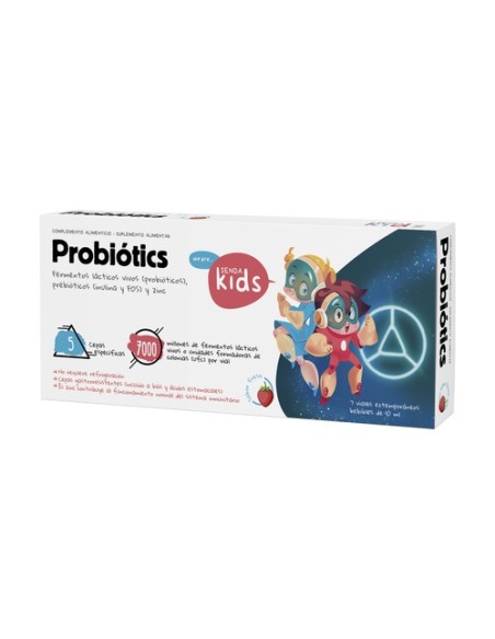Probiótics Kids 7 viales de 10ml Herbora