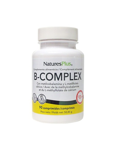 Vitamina B Complex 90 comprimidos Natures Plus