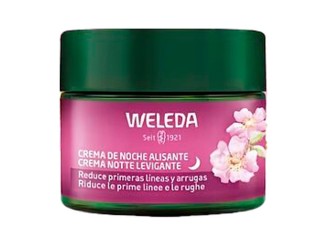 Crema de noche alisante rosa mosqueta y té