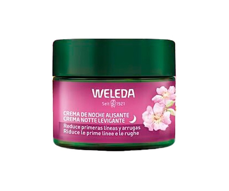 Crema de noche alisante rosa mosqueta y té 40 ml Weleda