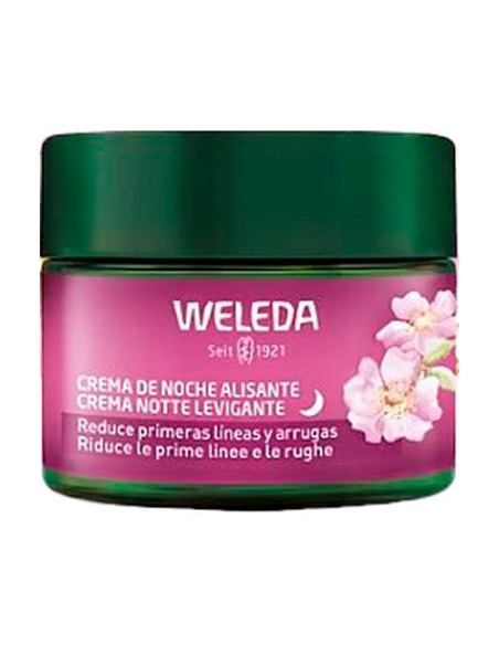 Crema de noche alisante rosa mosqueta y té 40 ml Weleda