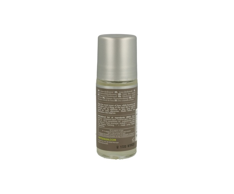 Desodorante lima roll-on 50 ml Urtekram