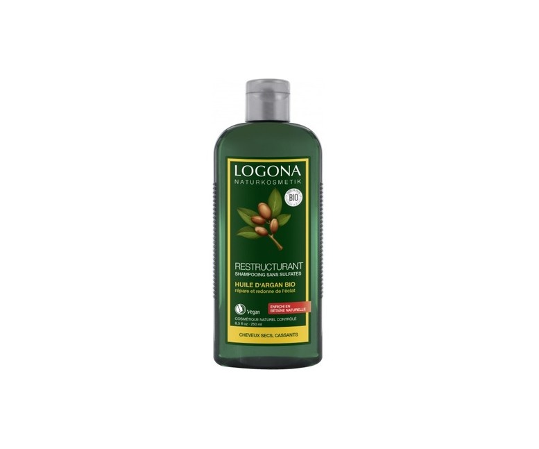 Champú reestructurante con argán 250 ml Logona