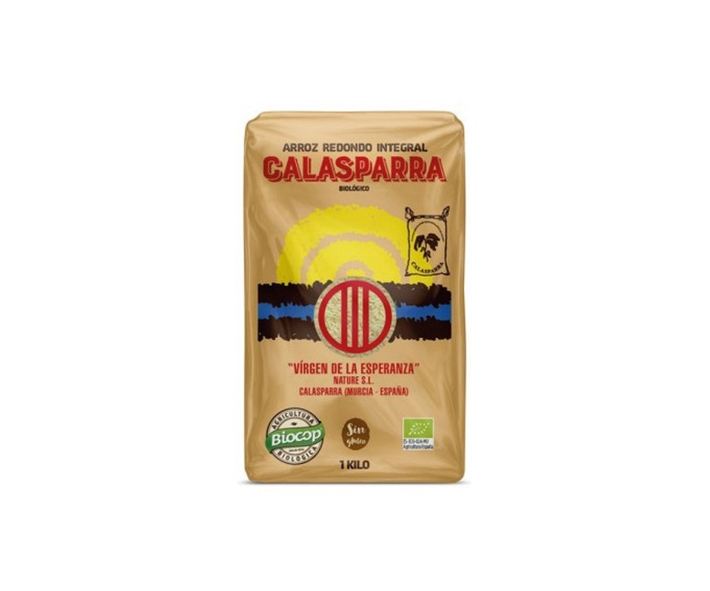 Arroz redondo integral 1 kg Calasparra