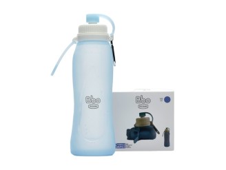 Botella plegable Bbo azul 500 ml