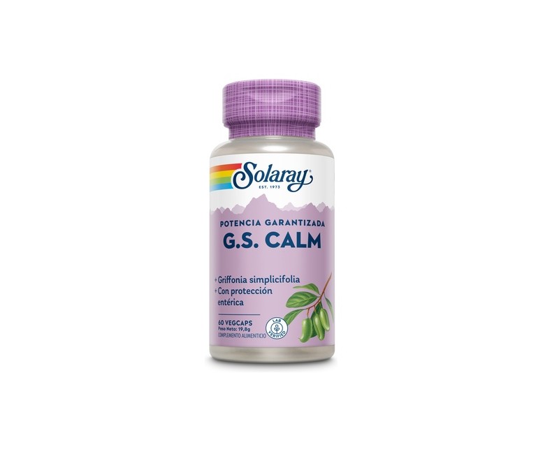 G.S. Calm 60 cápsulas vegetales Solaray