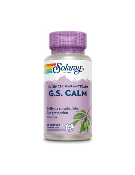 G.S. Calm 60 cápsulas vegetales Solaray