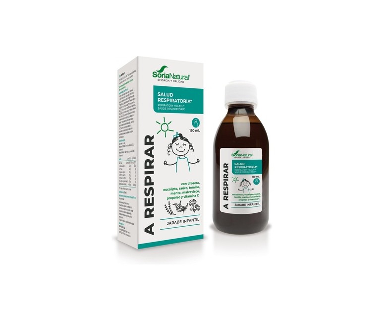 A respirar bien (jarabe infantil) 150 ml Soria Natural