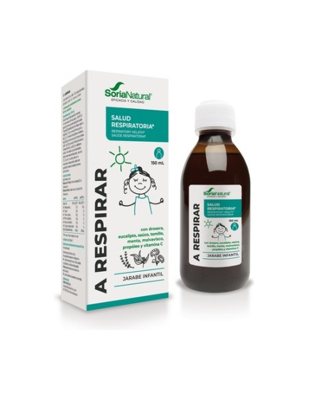 A respirar bien (jarabe infantil) 150 ml Soria Natural