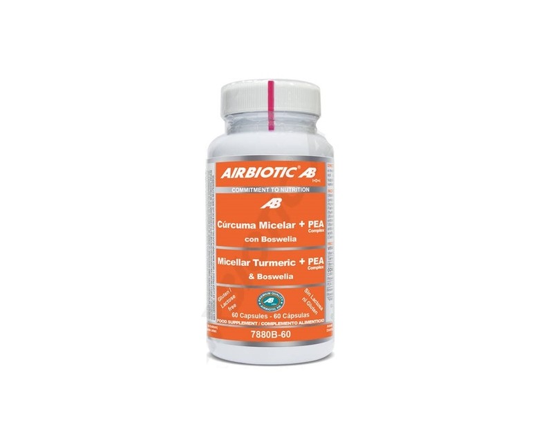 Cúrcuma micelar+pea complex 60 cápsulas Airbiotic