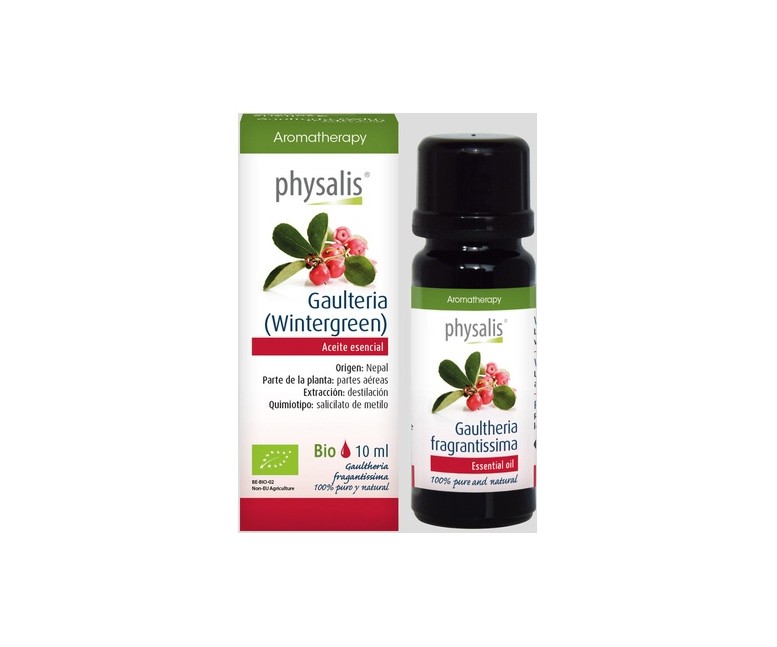 Esencia Gaulteria (Wintergreen) Bio 10 ml Physalis
