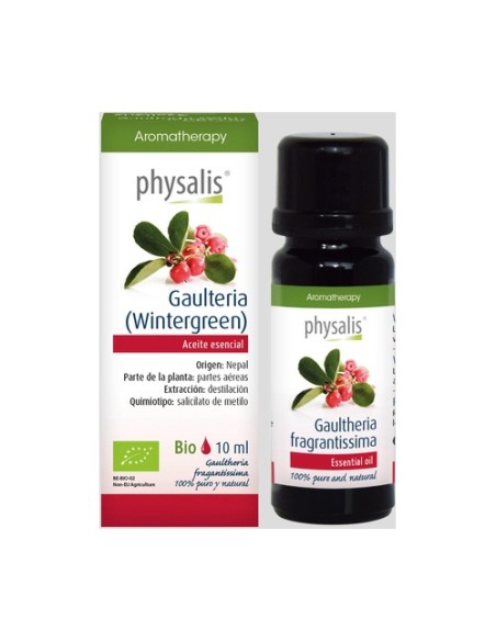 Esencia Gaulteria (Wintergreen) Bio 10 ml Physalis