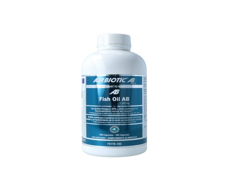 Fish Oil Ab 1200Mg 180 cápsulas Airbiotic