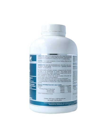 Fish Oil Ab 1200Mg 180 cápsulas Airbiotic