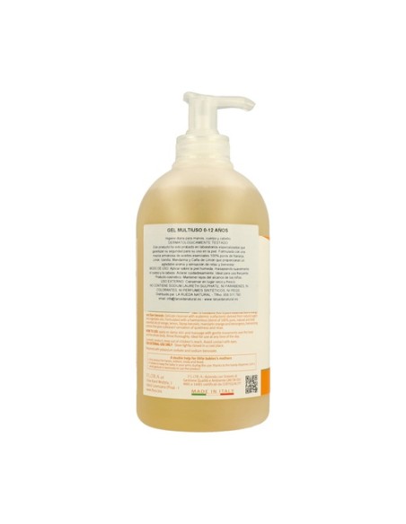 Gel de Ducha Bio para Bebés 500 ml de gel de 500ml Flora