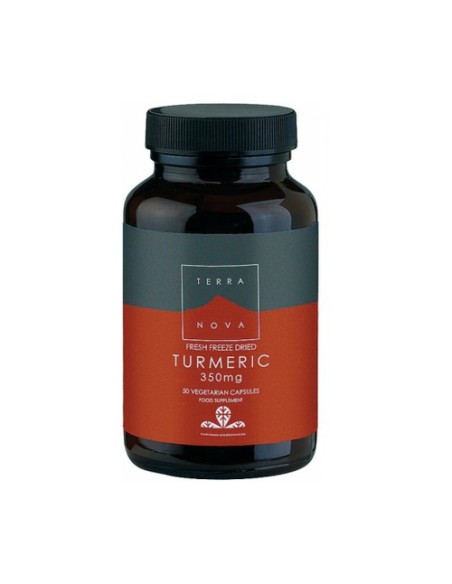Cúrcuma (turmeric) 50 cápsulas (350mg) Terranova