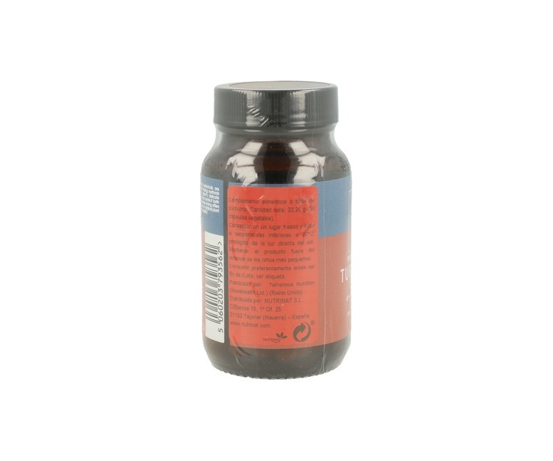 Cúrcuma (turmeric) 50 cápsulas (350mg) Terranova
