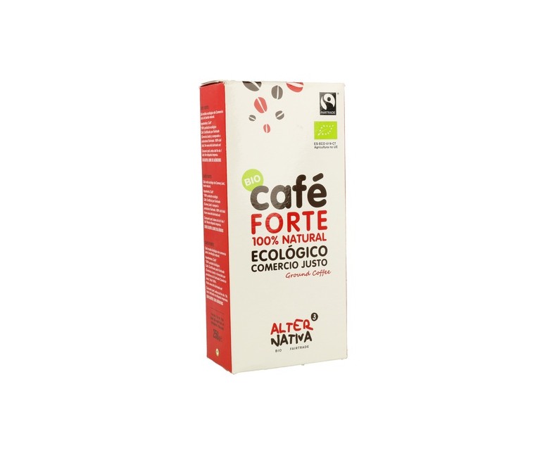 Café forte molido Comercio justo 250 g Alternativa3