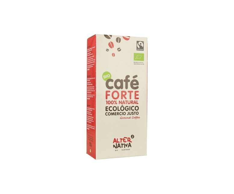 Café forte molido Comercio justo 250 g Alternativa3