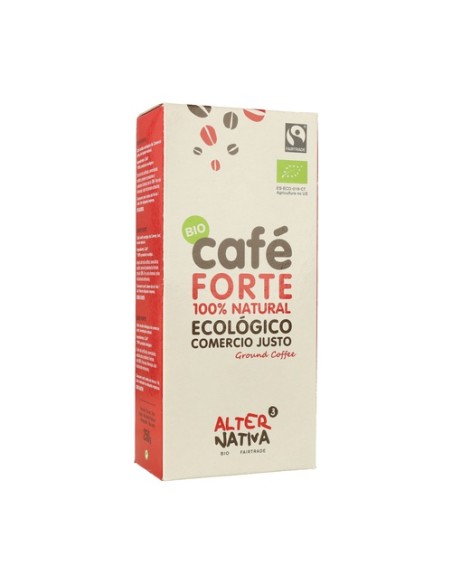 Café forte molido Comercio justo 250 g Alternativa3