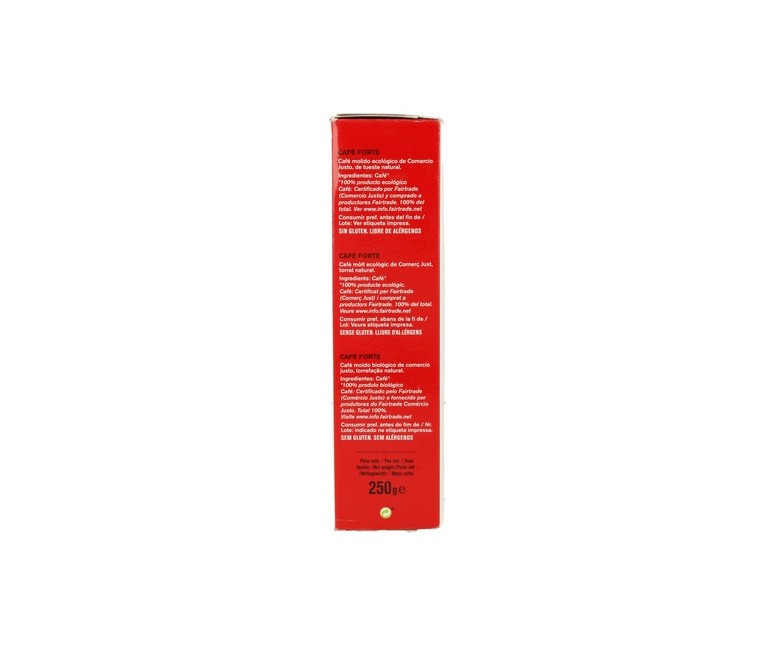 Café forte molido Comercio justo 250 g Alternativa3