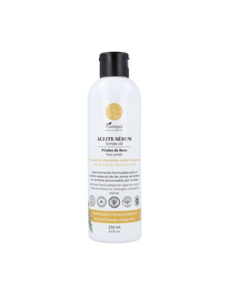 Aceite sérum pétalos de rosa senos y escote 250 ml Plantapol