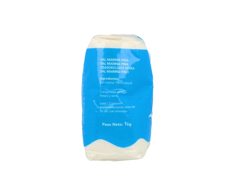 Sal marina atlántica fina 1 kg Biocop